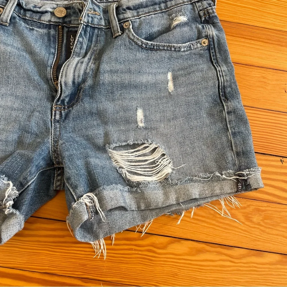 Lucky Brand Women's Blue Denim Shorts - Picture 4 of 7